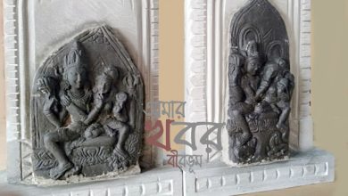 মন্দির সংস্কারের সময় মাটির নিচে থেকে উদ্ধার দেড় হাজার বছর প্রাচীন শিব, পার্বতীর মূর্তি।