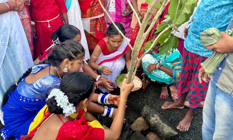 সিয়ান মাহালীপাড়ায় করম পূজা: ঐতিহ্যের টানে আদিবাসী সমাজ