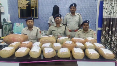 ৩৮ কেজি গাঁজা উদ্ধার, বোলপুরের যুবক গ্রেপ্তার