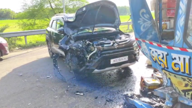 রামপুরহাটে বেপরোয়া বিলাসবহুল গাড়ির ধাক্কা, জখম দুজন 🚑