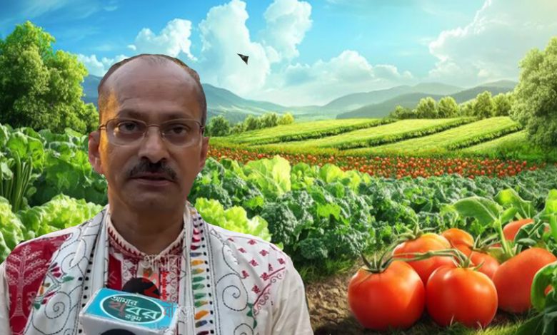 পতিত জমিতে হবে অর্গানিক ফার্মিং, চলছে মাঠ খোঁড়ার কাজ