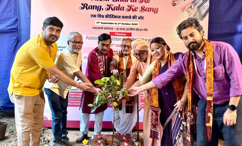 প্রধানমন্ত্রী নরেন্দ্র মোদির জন্মদিনে শান্তিনিকেতনে চিত্রাঙ্কন প্রতিযোগিতা
