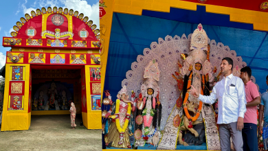 বারুদের গন্ধ থেকে ধুপ-ধুনোর সুবাসে বদলে গেল নানুর