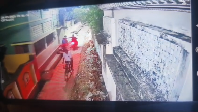 প্রকাশ্যে মহিলার গলা থেকে সোনার হার ছিনতাই, সিসিটিভিতে ধরা পড়ল ঘটনা